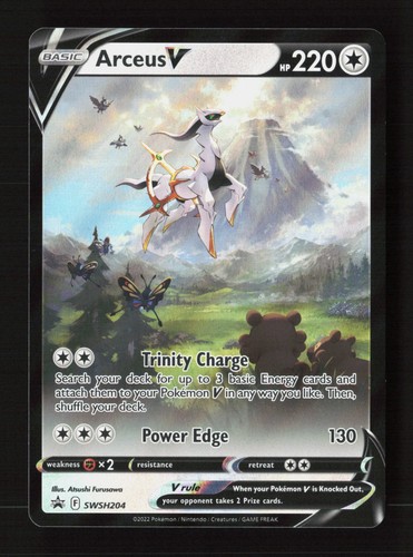Arceus holofoil swsd - v,